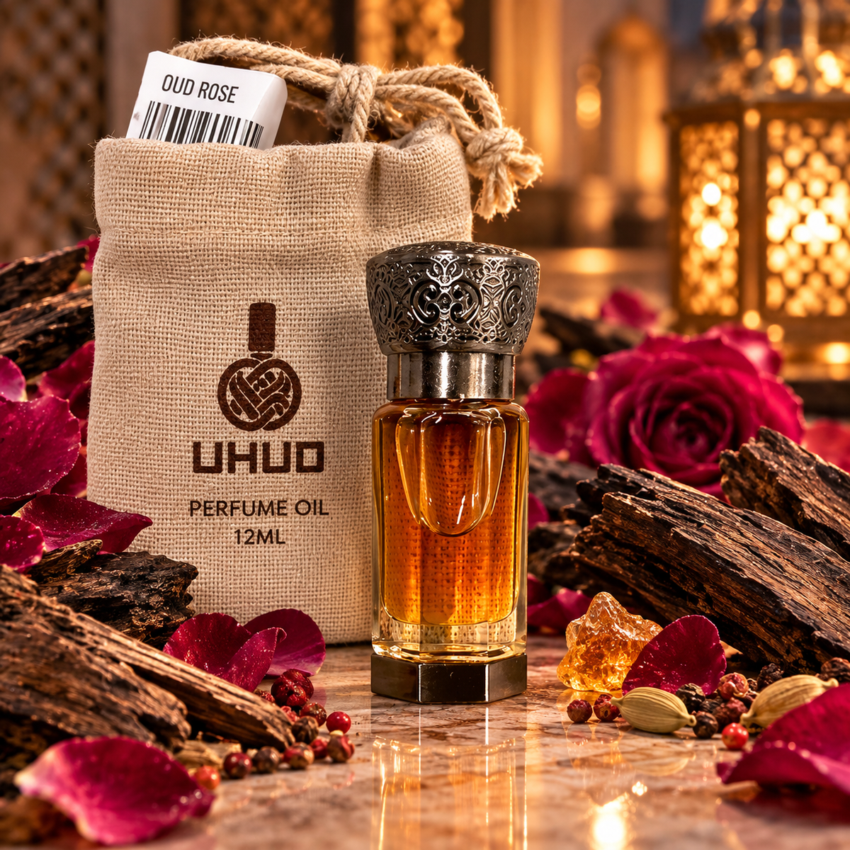 Uhud - Oud Rose Perfume Oil 6ml