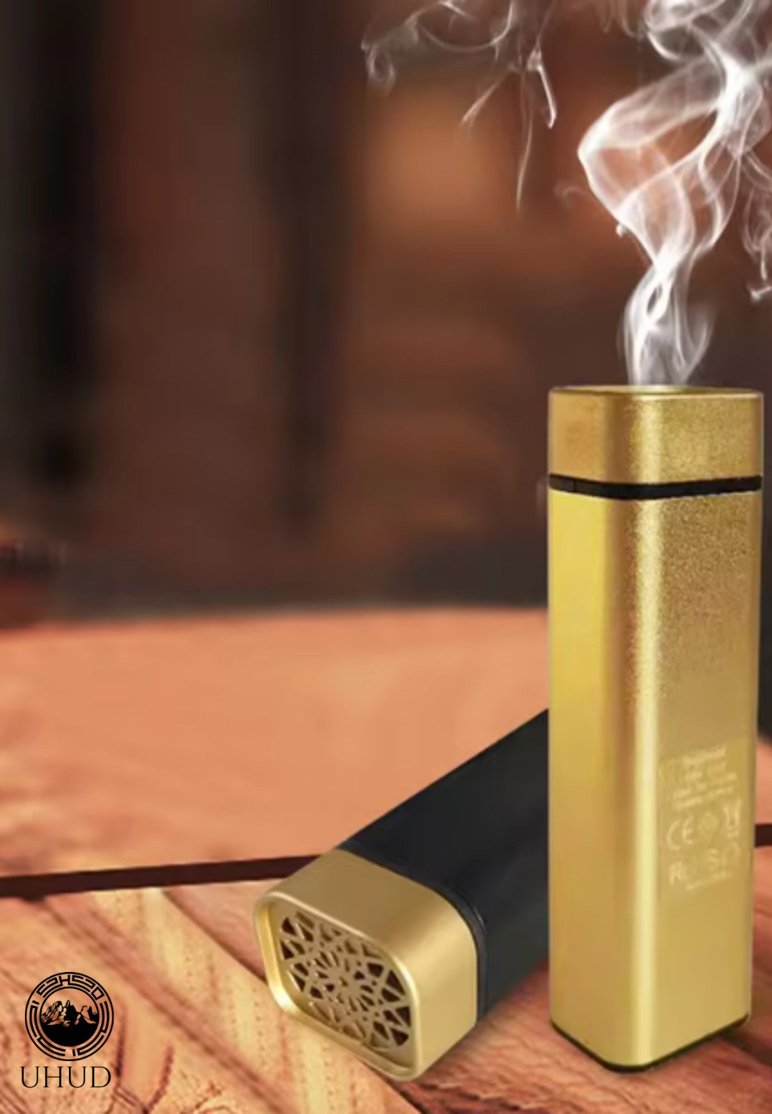 UHUD Handheld Electric Bukhoor Burner - Cordless, Rechargeable Incense Vaporizer!