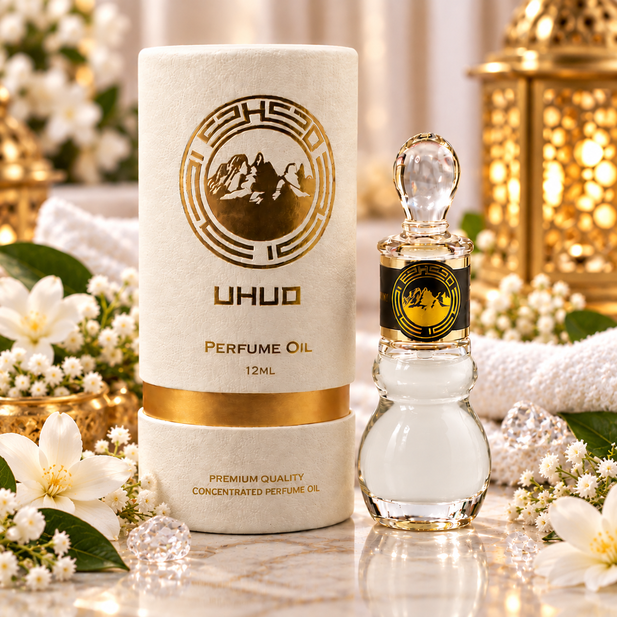 Uhud – White Musk Perfume Oil 12ml