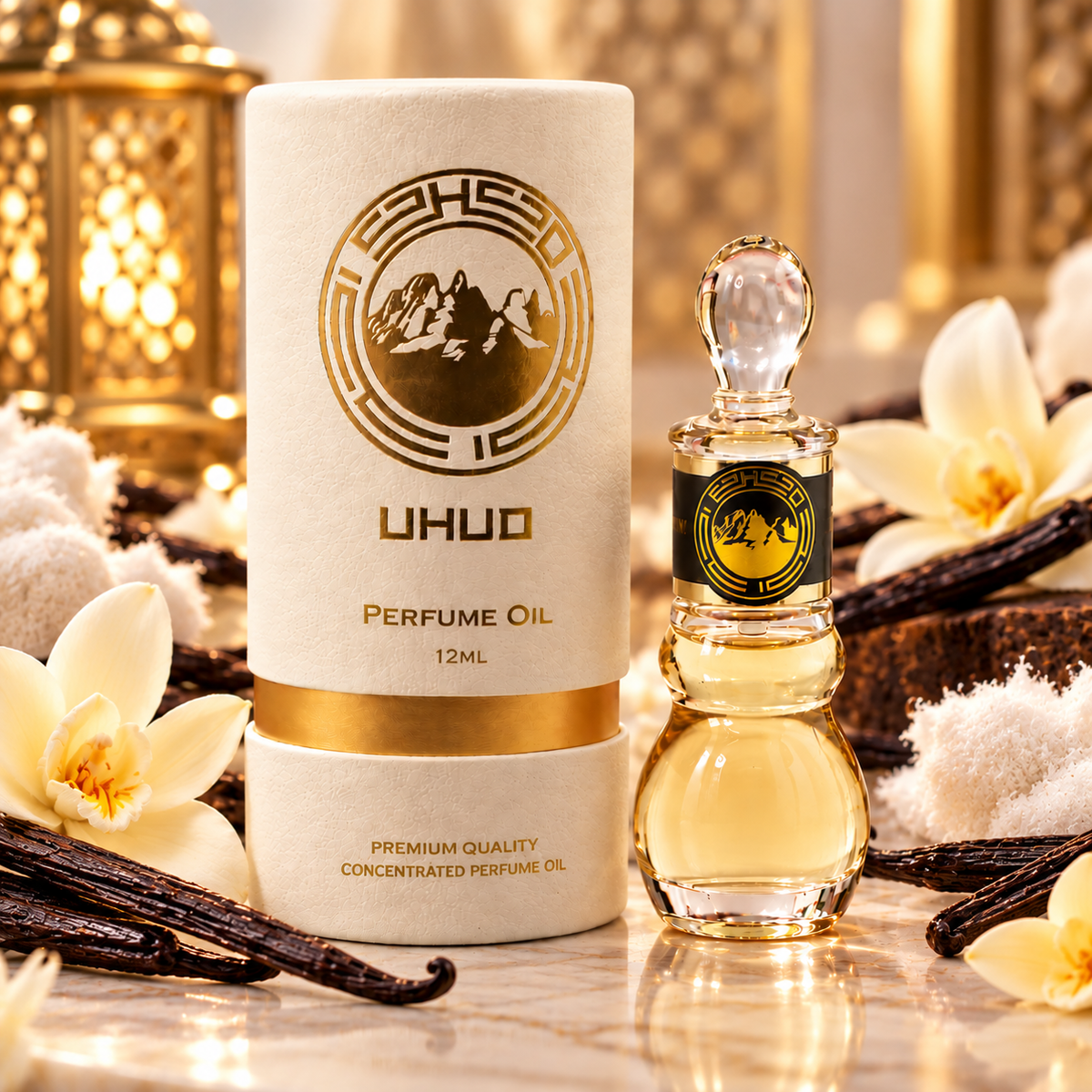 Uhud - Musk Vanilla Perfume Oil 12ml