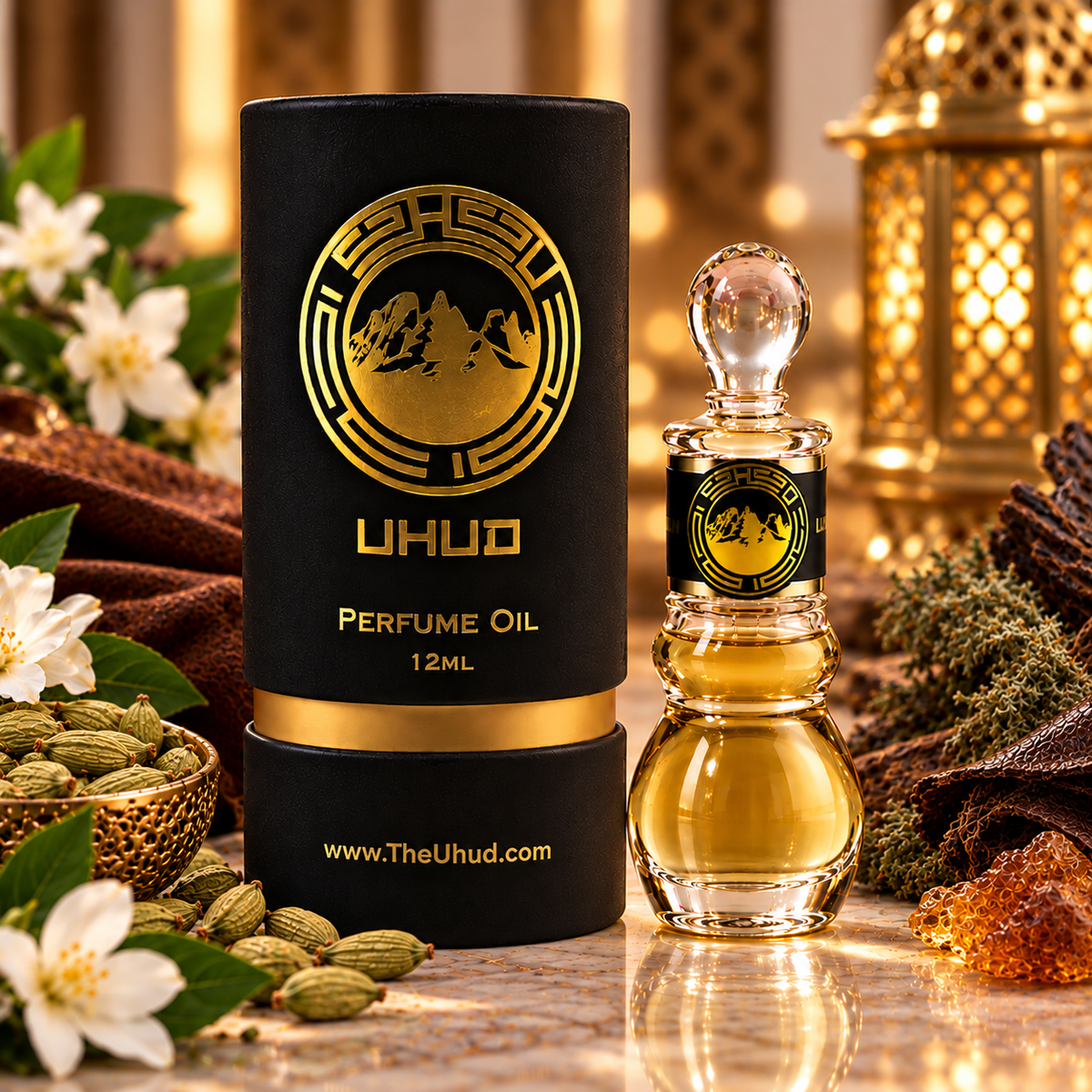 Uhud - Omra Leather Perfume Oil 12ml