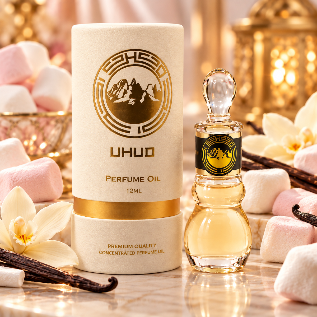 Uhud - Marshmallow Vanilla Perfume Oil 12ml