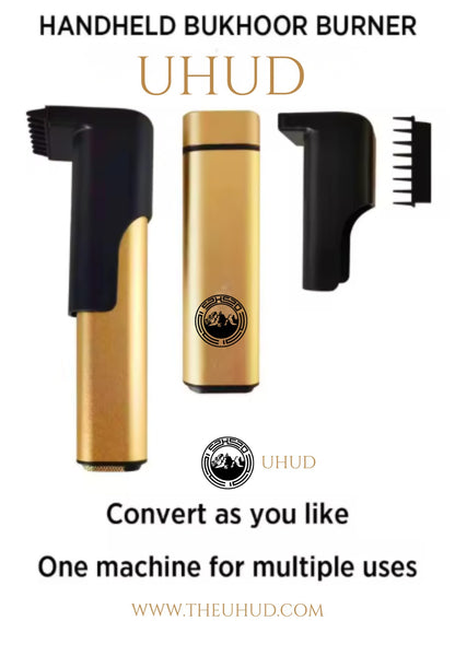 UHUD Handheld Electric Bukhoor Burner - Cordless, Rechargeable Incense Vaporizer!