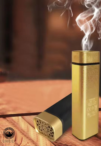 UHUD Handheld Electric Bukhoor Burner - Cordless, Rechargeable Incense Vaporizer!