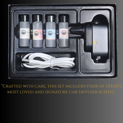 UHUD Automatic Car Perfume Diffuser - USB Rechargeable 3-Gear Control!